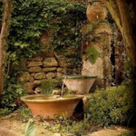 Antiguo lebrillo de barro