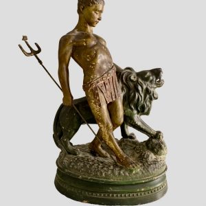 Escultura antigua Hércules
